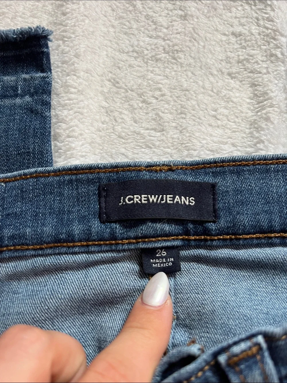 J. Crew Women's Skinny Jeans in Medium Blue Wash